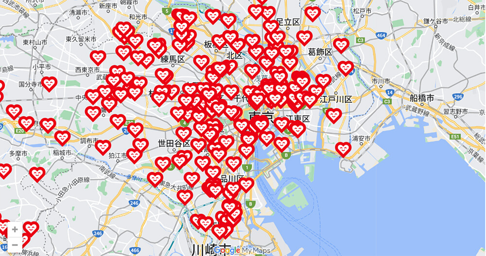 協力店トイレMAP